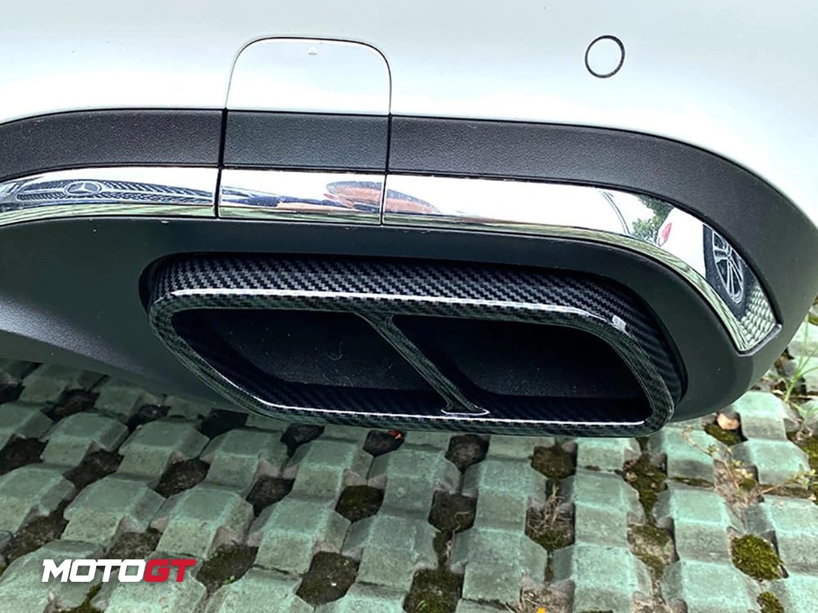 C CLASS Muffler cover TRIM
